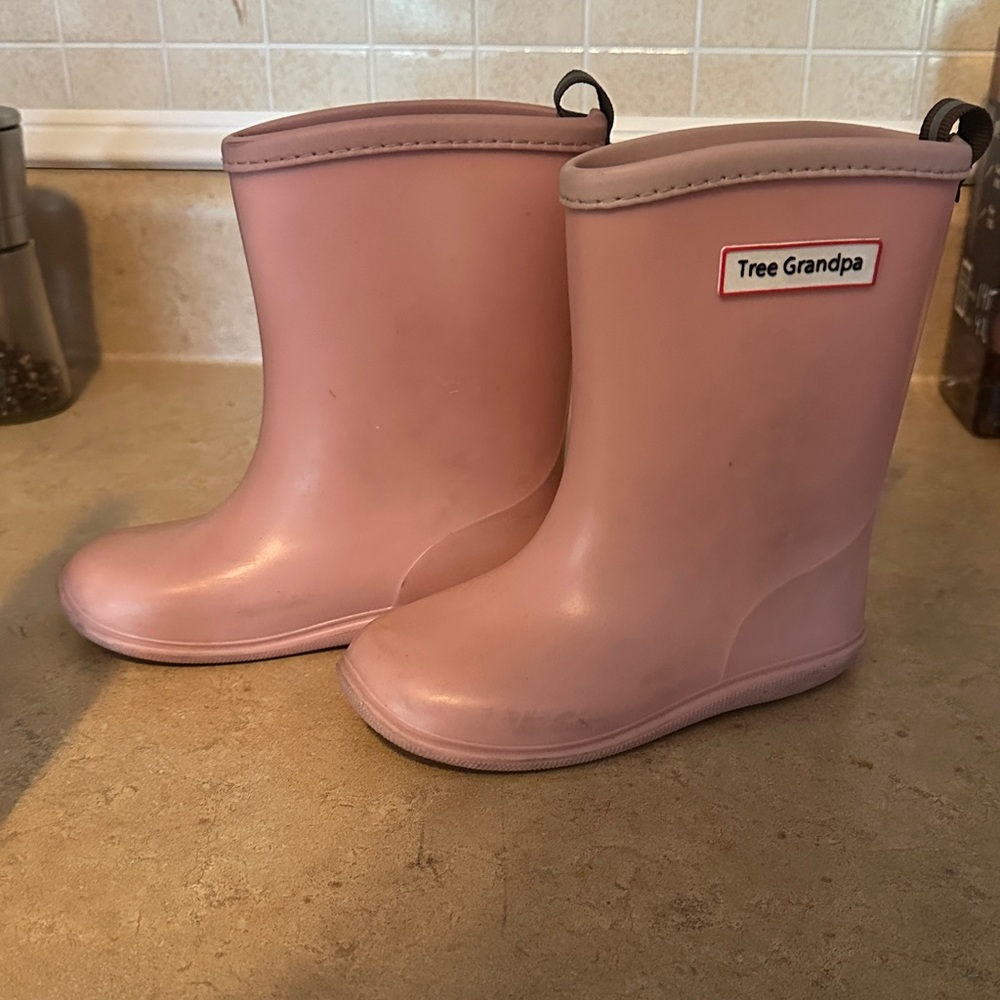 Pink Kids Boots